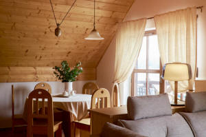 Vila u jezera Mikołajki prázdninové apartmány na Mazurském jezeře v Polsku